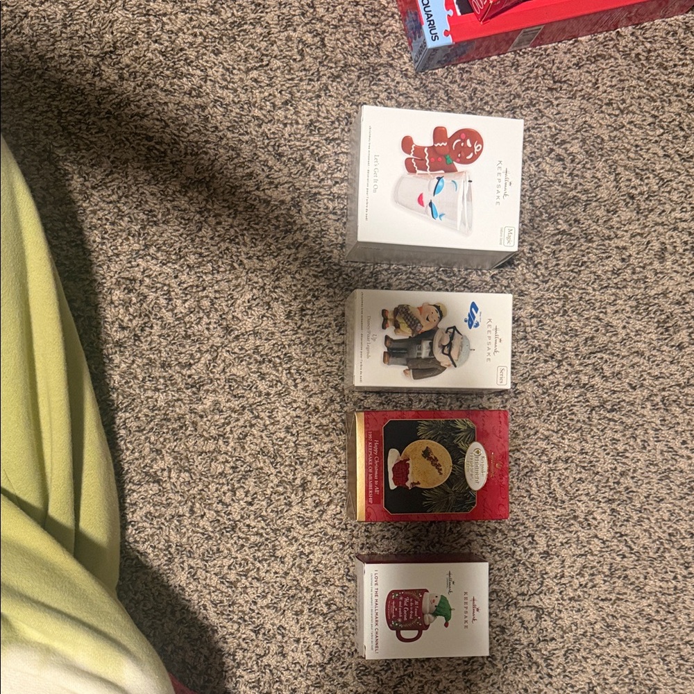 Set of Christmas Ornaments